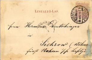 Dévény, Theben a. d. Donau, Devín (Pozsony, Bratislava); Hrad Devín / Dévény vára / castle (ragasztó...