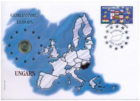 Magyarország 2004. "Az Európai Unió új tagjai" benne 2001. 1Ft érmés borítékban, bélyeggel, bélyegzéssel, német nyelvű tájékoztatóval T:UNC,AU Hungary 2004. "New members of the European Union" in it 2001. 1 Forint, in coin envelope with stamp, cancellation and a description in german C:UNC,AU