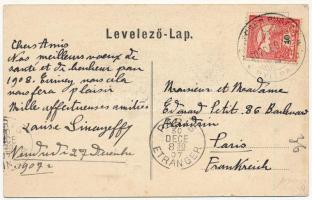 1907 Kövecses puszta, Strkovec (Sopornya, Soporna); Esterházy kastély / castle (EB)