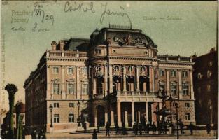 1900 Pozsony, Pressburg, Bratislava; színház / theatre