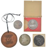 Szovjetunió 5xklf emlékéremből álló tétel T:AU,XF Soviet Union 5xdiff medallion lot C:AU,XF