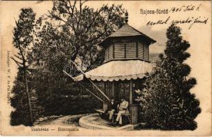 1905 Rajecfürdő, Rajecz-fürdő, Rajecké Teplice; Vasforrás. Jassniger W.P. kiadása / Eisenquelle / mineral water spring (kis szakadás / small tear)