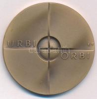 Lengyelország 1979. "II. János Pál / Urbi et Orbi" kétoldalas, bronz emlékérem (45mm) T:UN...