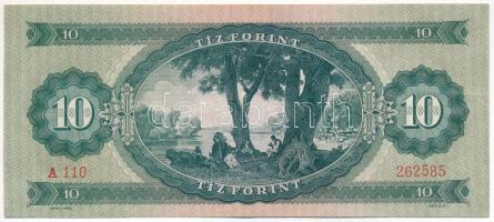 1949. 10Ft kissé eltolódott nyomattal T:F szép papír 
Adamo F3