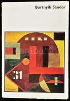 Körner Éva: Bortnyik Sándor. Bp., 1975, Corvina (Offset-ny.), 2+4 sztl. lev. + 12 (reprodukciók) t. Magyar, angol, német és francia nyelven. Sérült kiadói mappában, hiánytalan, jó állapotú táblákkal.
