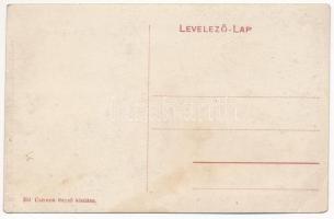 Csetnek, Stítnik; Régi vár. Csernok Rezső kiadása / old castle (EK)