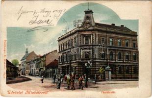 1902 Miskolc, Városház tér. Stamberger B. kiadása (kopott sarkak / worn corners)