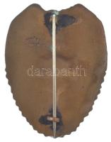 ~1930. "Országos Frontharcos Szövetség Bajtársi Szolgálatért" bronz kitüntető jelvény, hát...