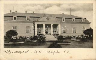 1915 Nyékvárkony, Várkony, Vrakún; Pfeiffer kastély. Biró Pál kiadása / castle (EK)