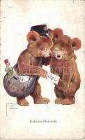 Bears as postmen s: Lawson Wood