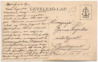 1912 Nagyappony, Appony, Oponice; Római katolikus fiú iskola és plébánia, zárda és orvoslak / boy sc...