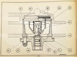 3 db gépkönyv, vegyes állapotban