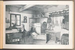 Debrecen, Déri Múzeum. Tiszántúli könyv- és Lapkiadó rt. Debrecen 1930. - képeslap füzet 12 folklór ...