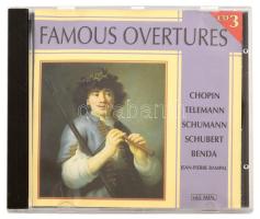 Famous Overtures 3. Chopin-Telemann-Schumann-Schubert-Benda. CD, Európa, 1995. VG