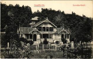 Szováta-fürdő, Baile Sovata; Csergőffy villa. Schuster Emil 104-1909. (fl)
