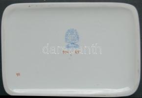 Herendi jelzéssel és sorszámmal ellátott porcelán cukortartó szép állapotban, 14cm-es hosszúsággal