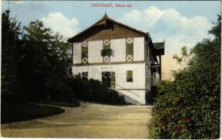 1916 Csíz, Csízfürdő, Kúpele Cíz; Mária lak. Herskovits Mór kiadása / villa, spa (Rb)