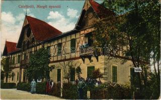 Csíz, Csízfürdő, Kúpele Cíz; Margit nyaraló / villa, spa (fa)