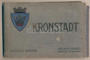 Brassó, Kronstadt, Brasov; - füzet 12 beragasztott képeslappal (Verlag H. Zeidner) / booklet with 12 glued in postcards
