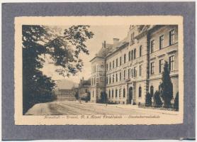 Brassó, Kronstadt, Brasov; - füzet 12 beragasztott képeslappal (Verlag H. Zeidner) / booklet with 12...