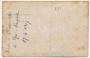 1917 Kárpátalja. Ruszin (rutén) fatemplom / Zakarpattia Oblast / Transcarpathian folklore, Rusyn (Ru...