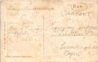 Gurahonc, Honctő, Gurahont; Vasút utca. W.L. Bp. 5298. Weiszberger Sámuel utóda kiadása / street vie...