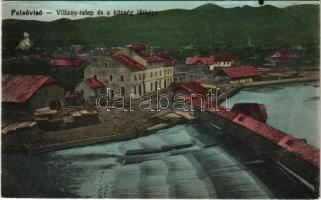 Felsővisó, Viseu de Sus; Villanytelep és gát, látkép / electric power plant, dam (EK)