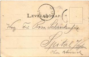 Fogaras, Fagaras; vár. Szinberger Manó kiadása / castle (szakadások / tears)