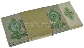 1936. 10P "*B 153" csillagos sorozatszámmal (86db) sorszámkövető, eredeti, kissé sérült, 1...