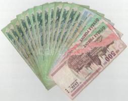 Vegyes darabos, forint bankjegy tétel, benne: 1998. 200Ft (2x), 2002. 200Ft, 2004. 200Ft, 2005. 200F...
