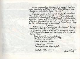 Kunt Ernő kiállítás a Balatoni Múzeumben. Keszthelyen 1988. 20 db színes reprodukciót tartalmazó füz...