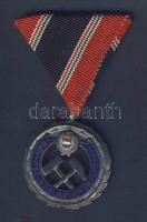 Bányászati Szolgálati Érdemérem bronz fokozata, szalaggal T:2