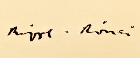 Rippl-Rónai József (1861-1927): Gitáros 1913. Cinkográfia , papír, jelzett a cinkográfián, lapméret ...