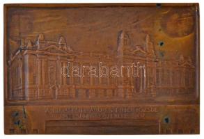 Telcs Ede (1872-1948) 1907. "Alpár Ignác építész - Kornfeld Zsigmond elnök / A Budapesti Áru- é...