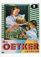 3 db reprint plakát: Részvény Szalámi (Faragó Géza), Stubnyai Fenyő Sósborszesz, Dr. Oetker sütőpor,...