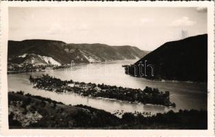 1927 Ada Kaleh, Török sziget Orsova alatt / Turkish island. Ömer Feyzi Boray photo