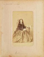 1864 Bazár Album. Schrecker I[gnác] fényképész müterméből Pesten. A magyar országi szükölködök javár...