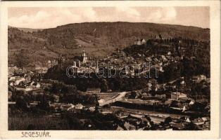 Segesvár, Schässburg, Sighisoara; látkép. Zeidner H. kiadása / general view