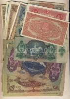 67 db klf magyar bankjegy korona-, pengő-, forint-időszakból jobbakkal, Adamovszky-katalógus alapján rendezve, variánsokkal T:II,II/III,III