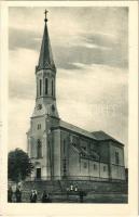 1939 Tasnád, Biserica romano-catolica / Római katolikus templom. Lövinger kiadása / Catholic church, interior (EK)