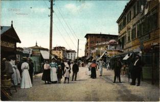 Grado, Promenade, shop of Franz Lewinski