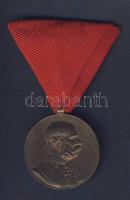 1898. "Signum Memoriae" Br katonai érdemérem szalaggal T:3