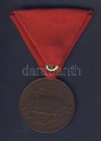 1898. "Signum Memoriae" Br katonai érdemérem szalaggal T:3