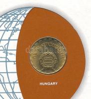 1978. 2Ft sárgaréz "Nemzetek pénzérméi" felbélyegzett borítékban, bélyegzéssel, angol nyel...