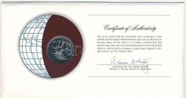 Coins of all Nations (Nemzetek pénzérméi) érmés boríték tétel (13xklf), benne: Cook-szigetek, Comore...