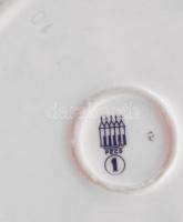 Zsolnay furulyázó juhász, kézzel festett, jelzett, minimális kopással, m: 26 cm