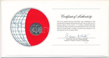 Nyugat Afrikai Államok 1982. 50Fr Cu-Ni "Nemzetek pénzérméi - Elefántcsontpart" felbélyegz...