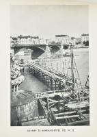 1937 A Margit híd átépítése 1935-1937, képes album ismertető szöveggel, Jaksics György ex librisével...