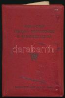 1955 A DISZ - Dolgozók Ifjúsági Szövetsége II. kongresszusának anyagai: meghívók, napirend, kézzel í...