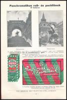 1930 The Imperial Dry Plate Co. Ltd. London N. W. Bp., Schultz Béla és Társa, 31+1 p. Magyar nyelvű ...